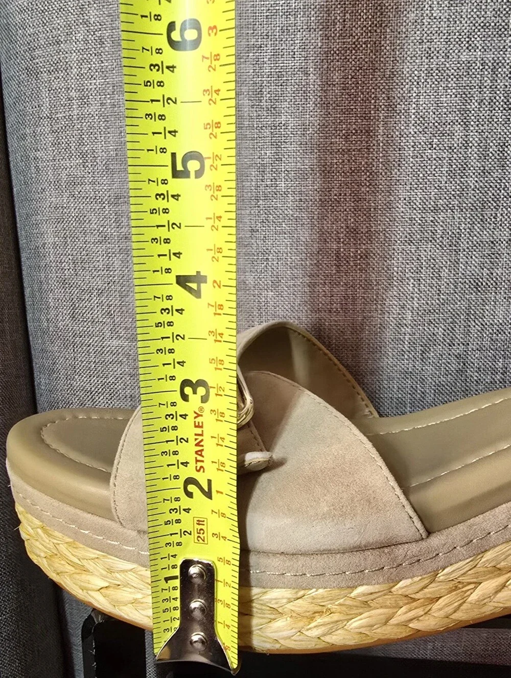Vince Camuto Adjustable Tortilla Suede Espadrille Platform Sandals